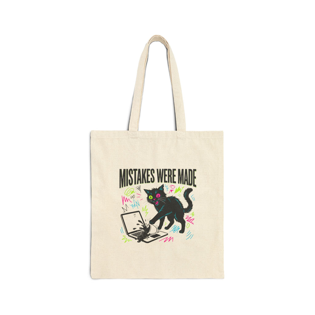 Mistakes Were Made tote | Feral, chaotic humor, millennial burnout