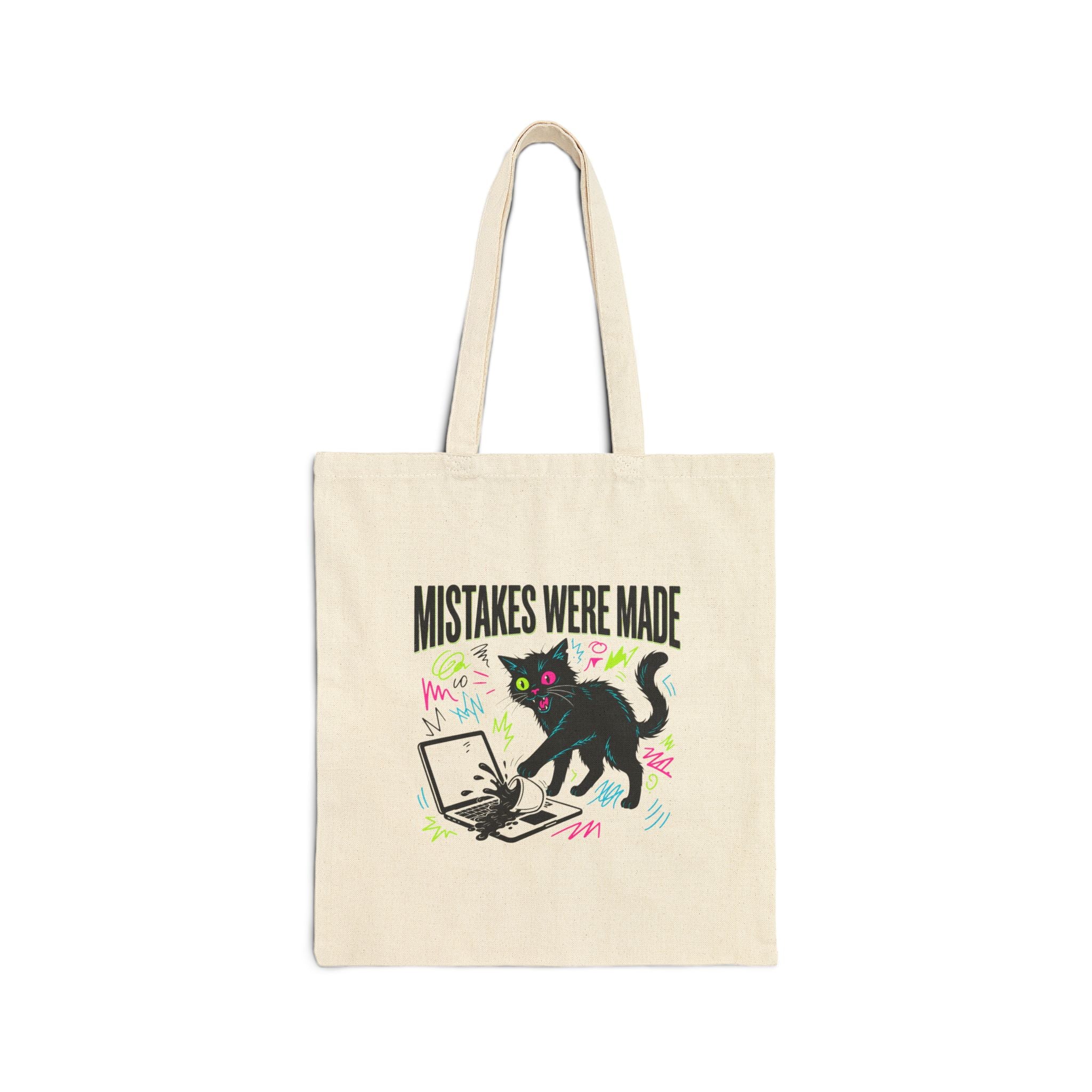Mistakes Were Made tote | Feral, chaotic humor, millennial burnout