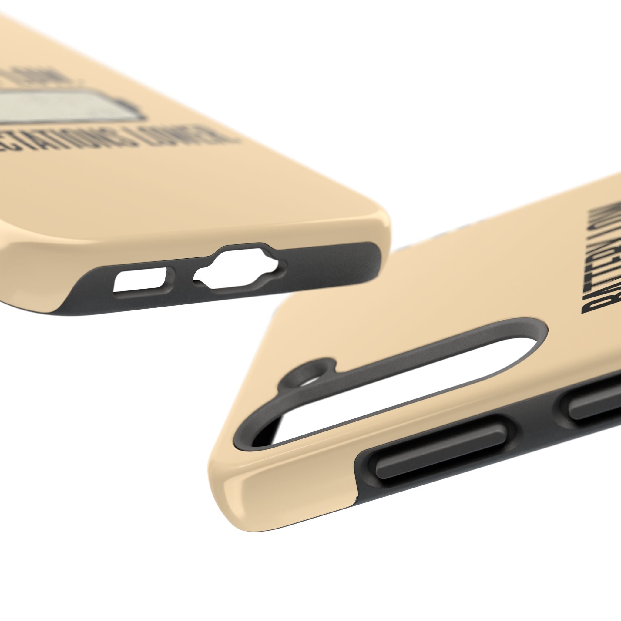 Copy of Tough Phone Case — "Battery Low. Expectations Lower." Graphic Protective Cover