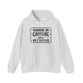 Running on Caffeine and Mild Sarcasm Hoodie | Funny Coffee Lover Sweatshirt | Sarcastic Hoodie Gift | Cozy Unisex Pullover| Multiple Colors Available
