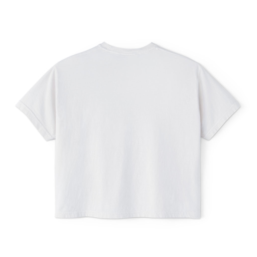 Beauty in the Burnout Women's Boxy Tee | Floral Graphic Shirt | BBSC Est. 2026