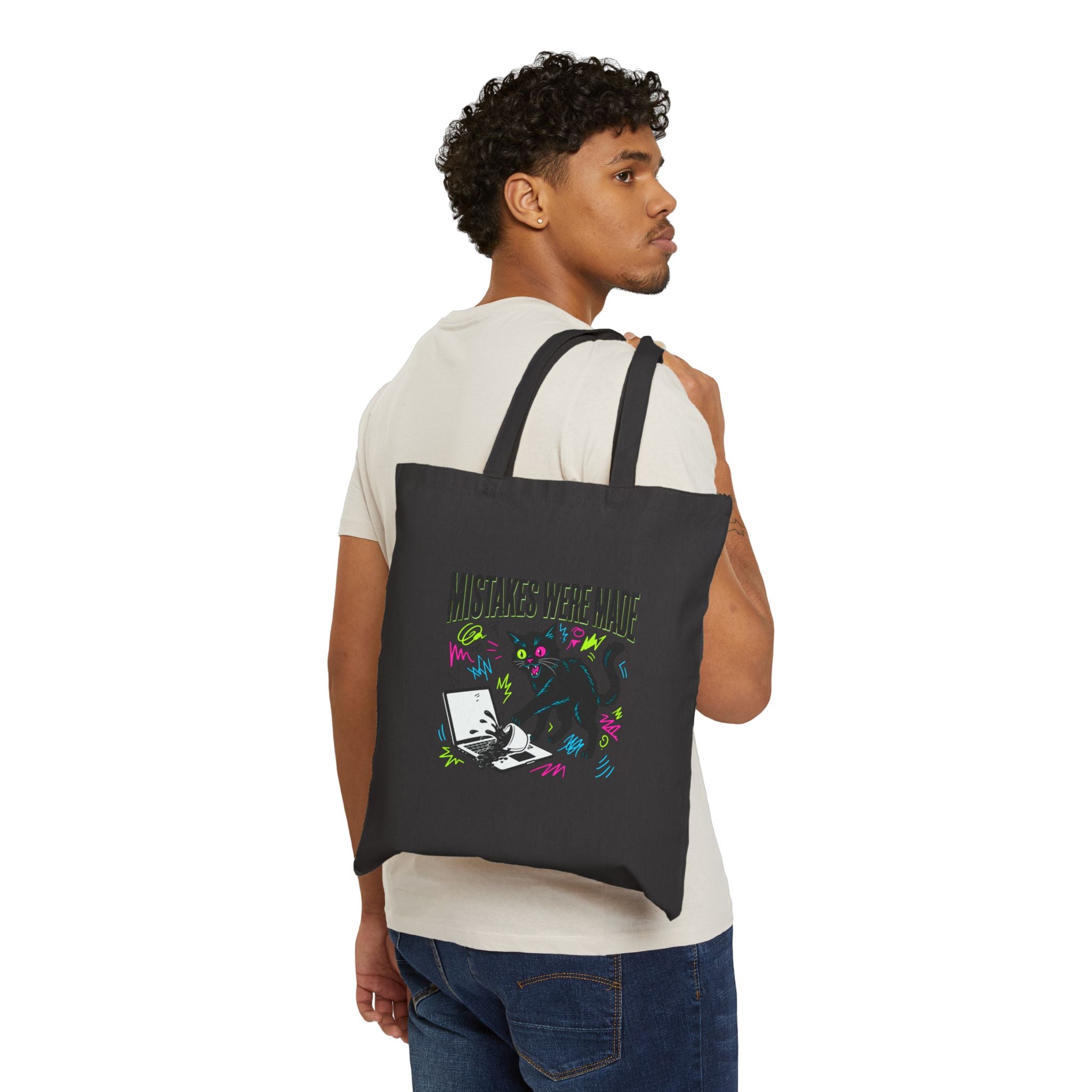 Mistakes Were Made tote | Feral, chaotic humor, millennial burnout