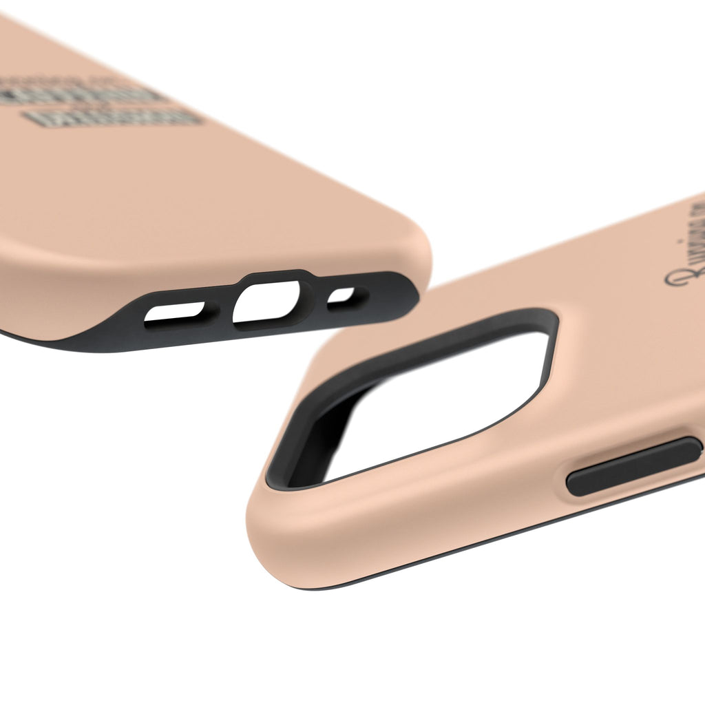 Phone Case — Low Battery: Running on Caffeine & Delusion" Magnetic Impact-Resistant Case