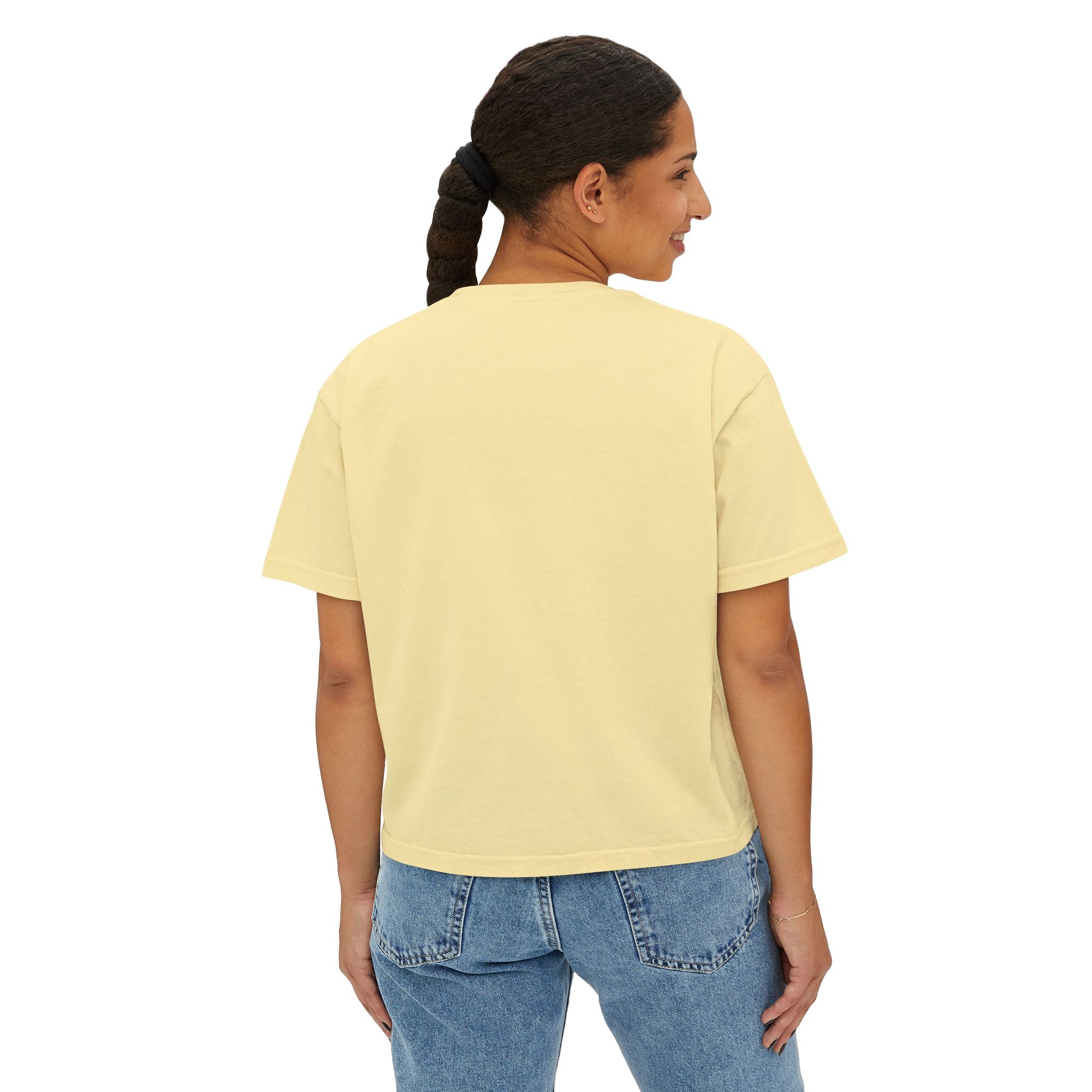 Beauty in the Burnout Women's Boxy Tee | Floral Graphic Shirt | BBSC Est. 2026