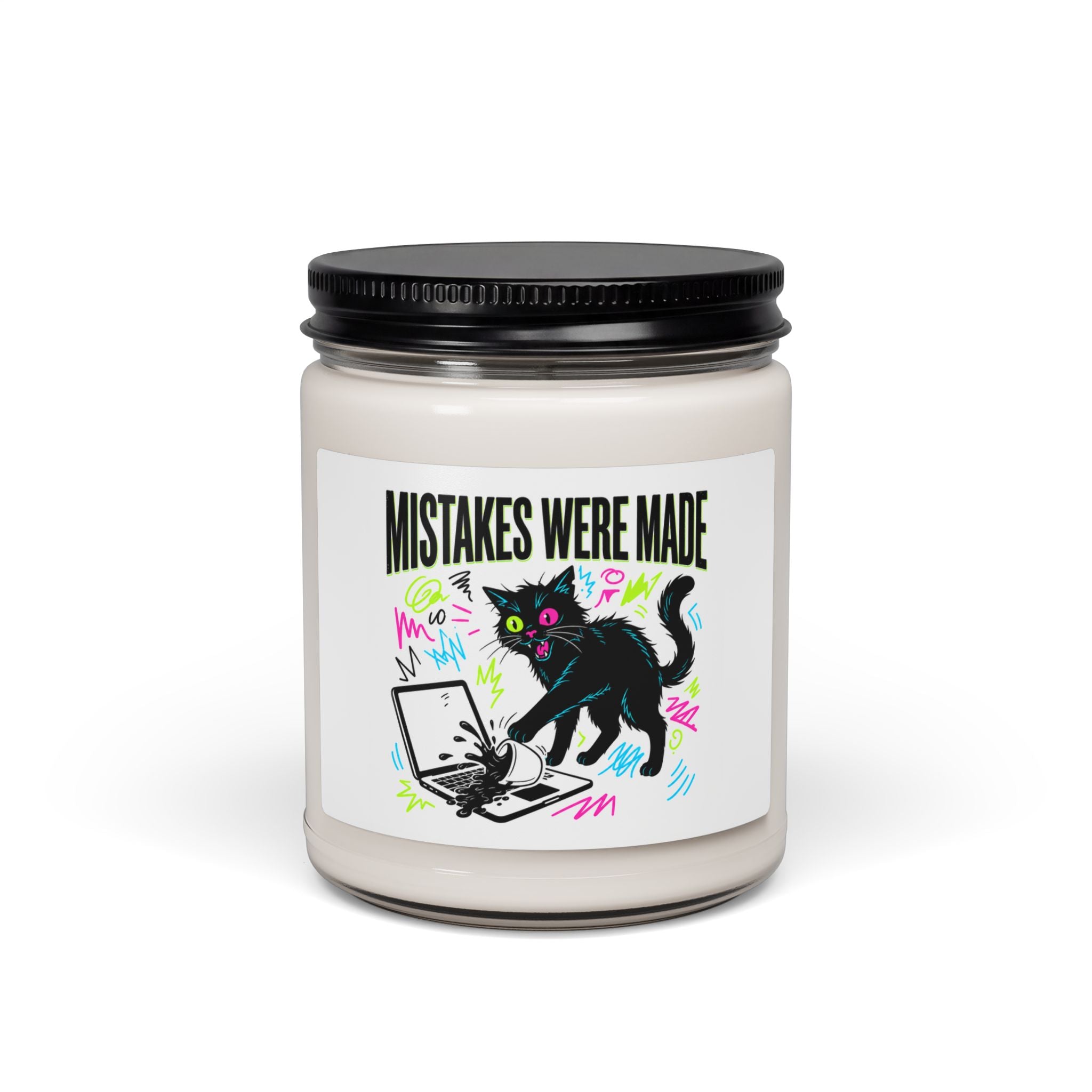Mistakes Were Made Candle | Soy Candle, Feral Chaotic Humor
