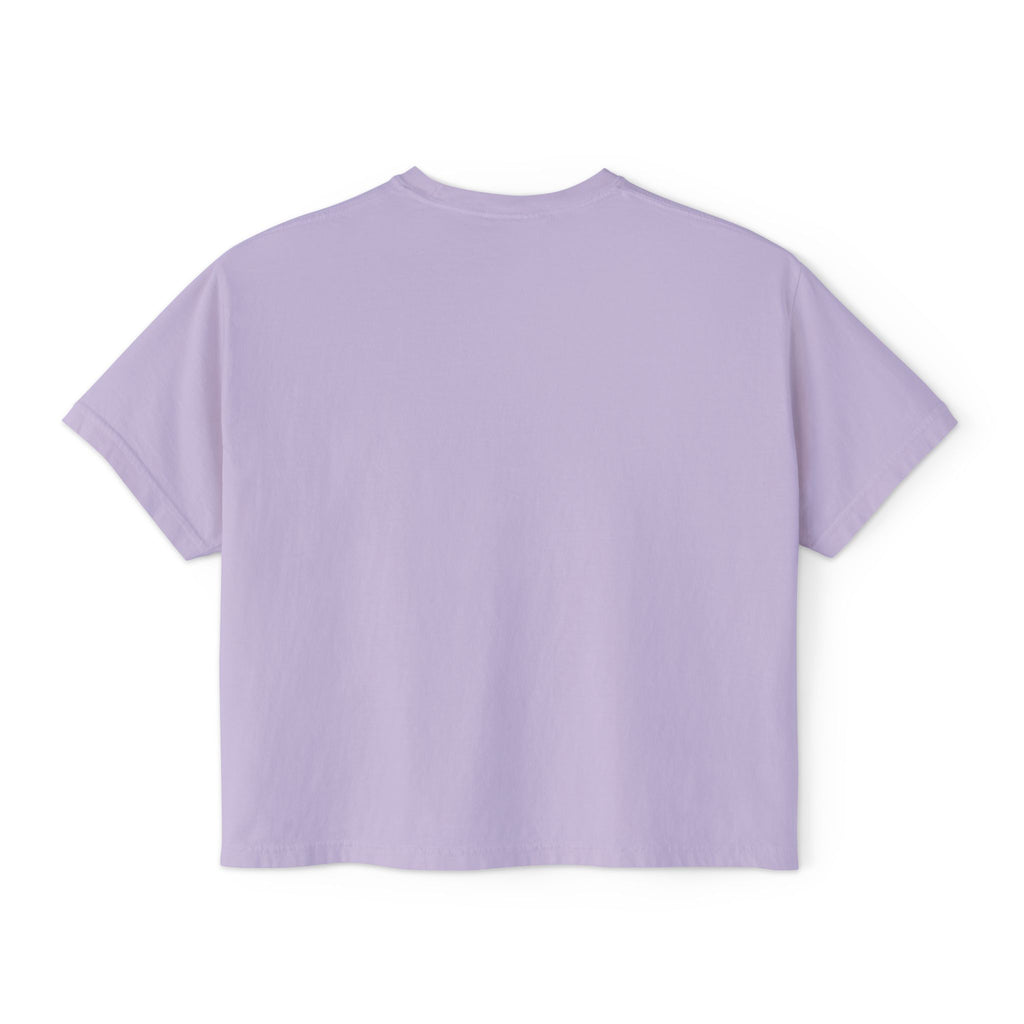 Beauty in the Burnout Women's Boxy Tee | Floral Graphic Shirt | BBSC Est. 2026