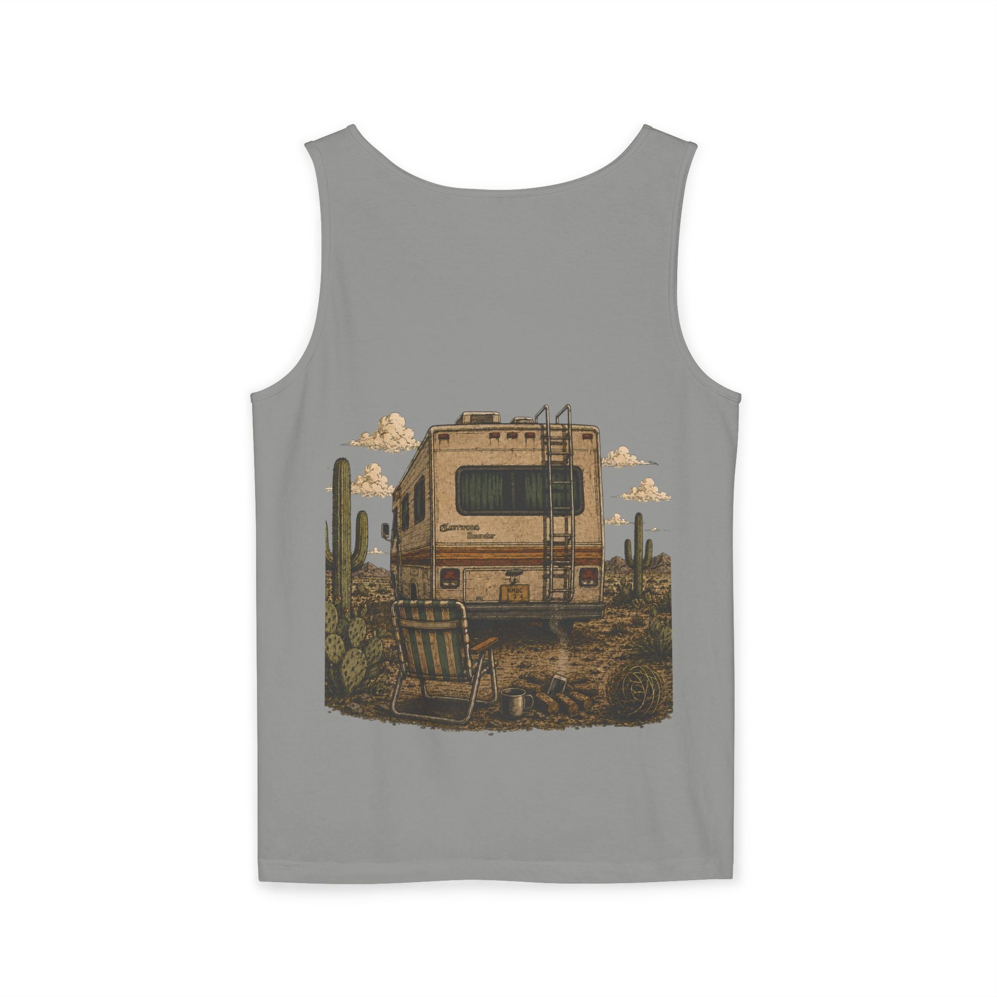 Recovery Tank Top — "Off to Visit the Wizard" Burnout Society Graphic