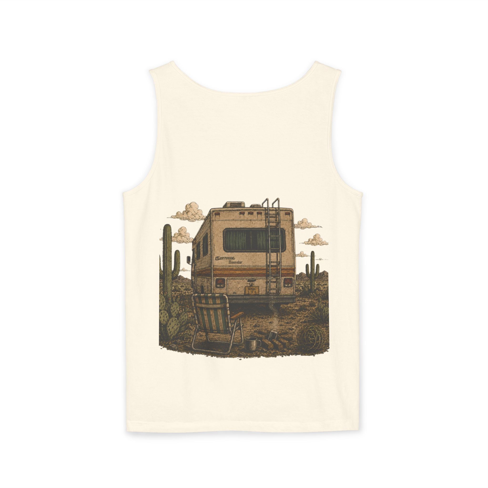 Recovery Tank Top — "Off to Visit the Wizard" Burnout Society Graphic