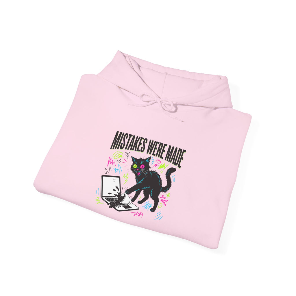 Mistakes Were Made Hoodie | feral chaotic humor, millennial burnout