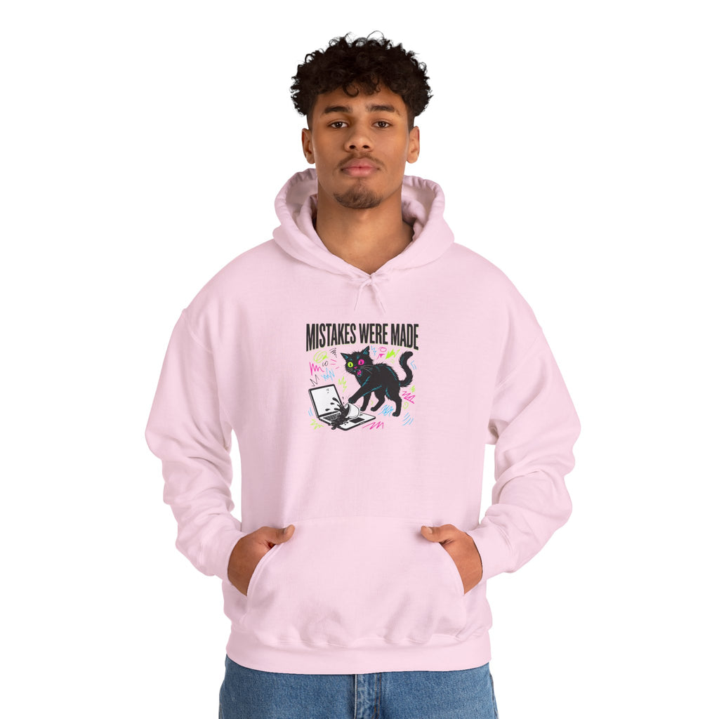 Mistakes Were Made Hoodie | feral chaotic humor, millennial burnout