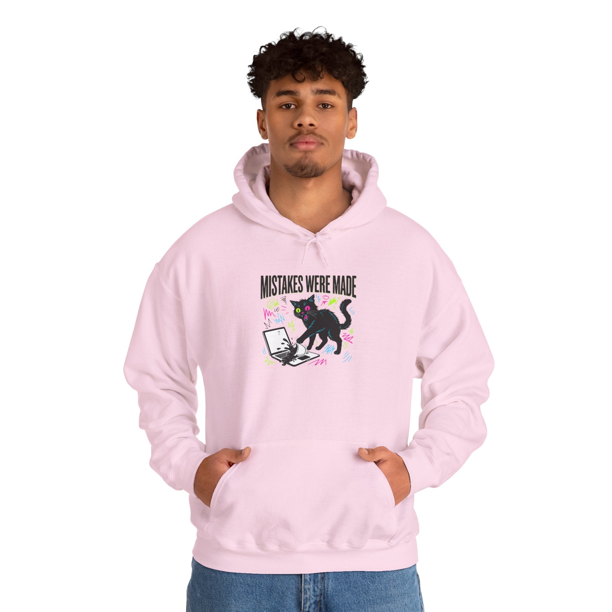 Mistakes Were Made Hoodie | feral chaotic humor, millennial burnout