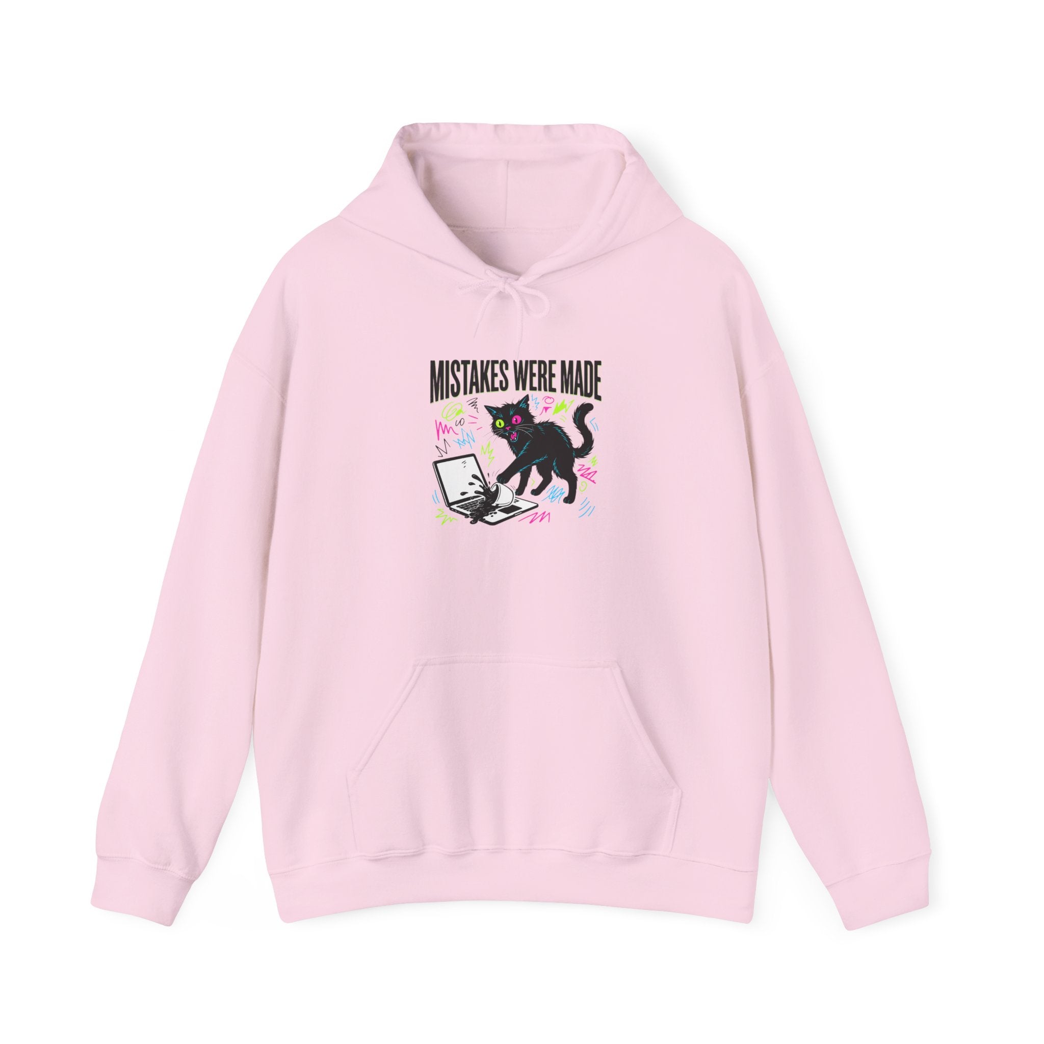 Mistakes Were Made Hoodie | feral chaotic humor, millennial burnout