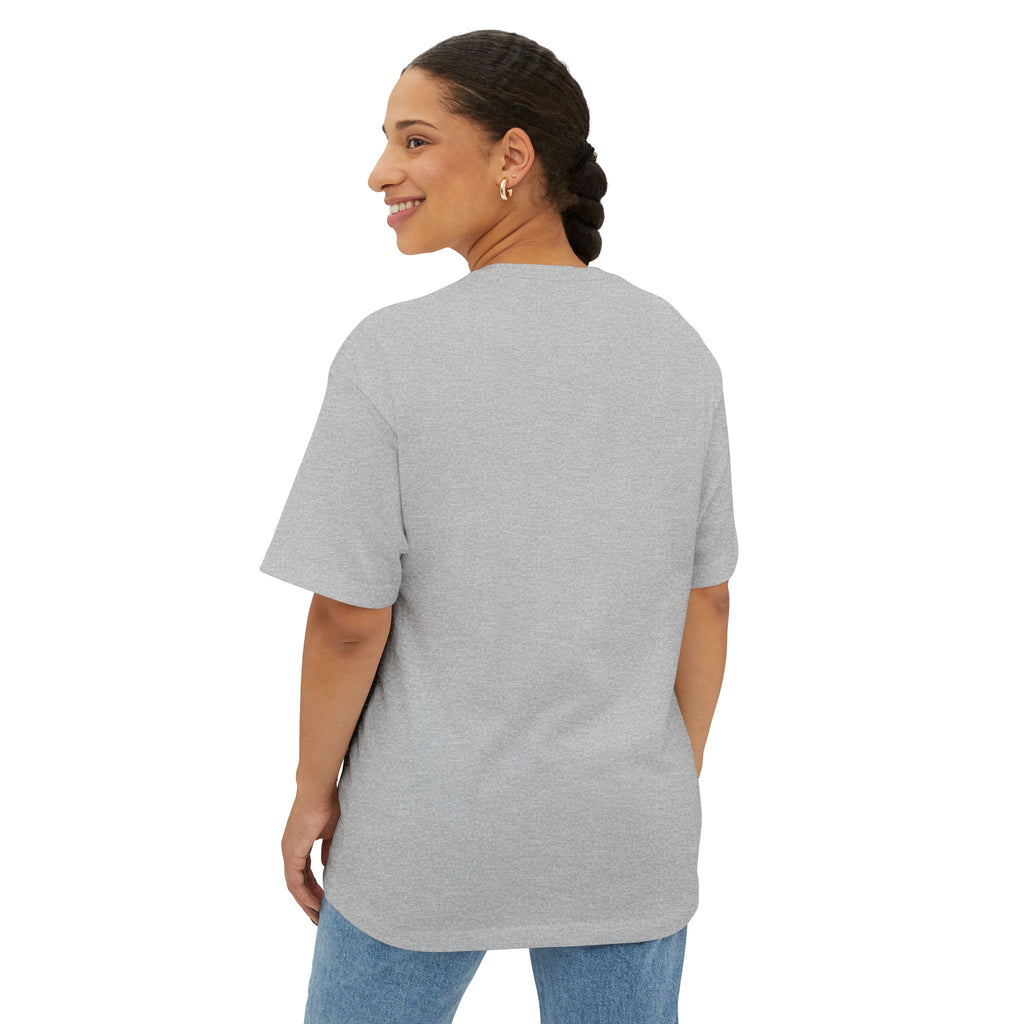 Cozy Coffee Girl Oversized Boxy Study Tee | Hand Drawn Self Care Shirt | Cute Laptop Graphic Tee | Cozy Girl Aesthetic