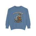 Off to Visit the Wizard Sweatshirt | Burnout Society Crewneck | Funny Skeleton Sweatshirt