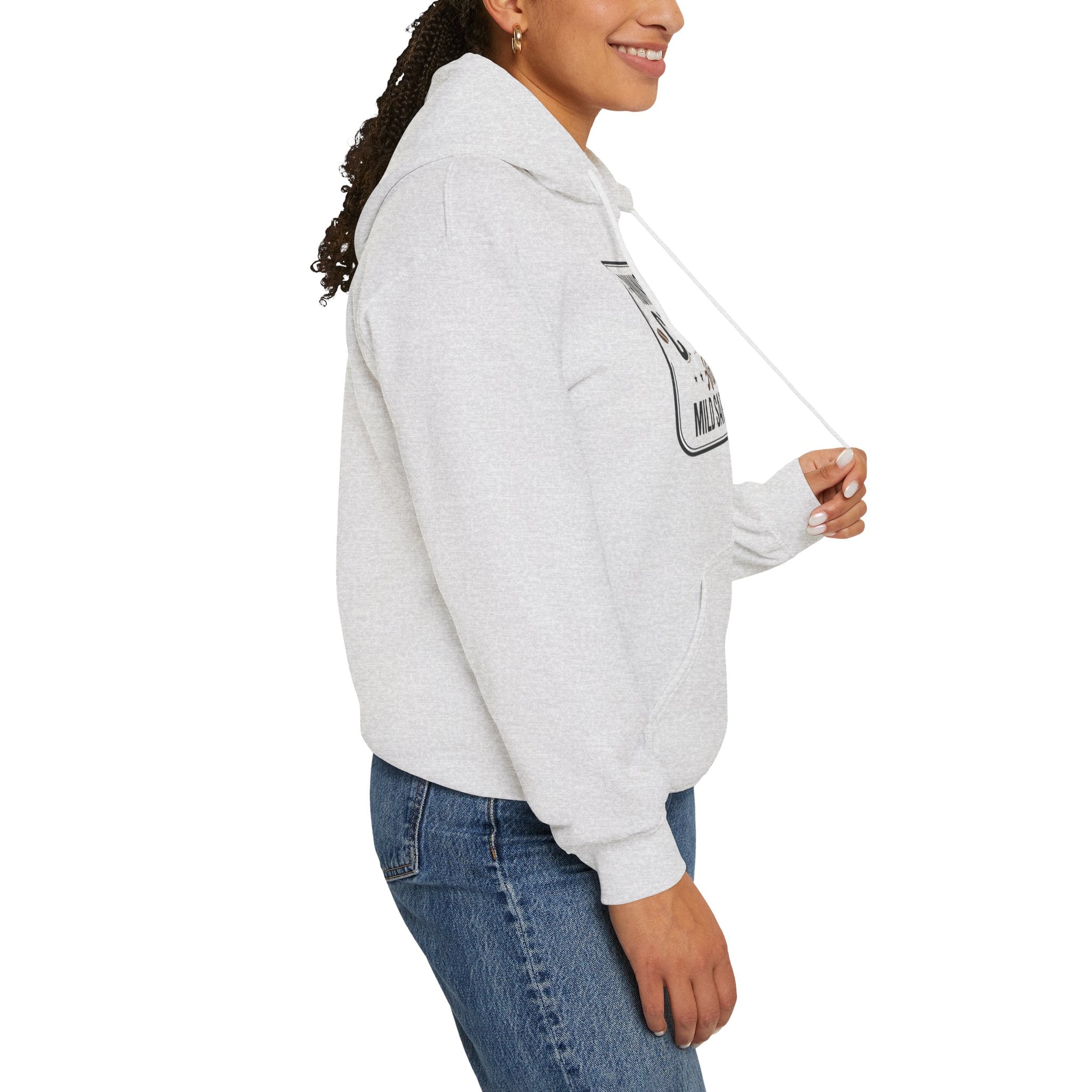 Running on Caffeine and Mild Sarcasm Hoodie | Funny Coffee Lover Sweatshirt | Sarcastic Hoodie Gift | Cozy Unisex Pullover| Multiple Colors Available