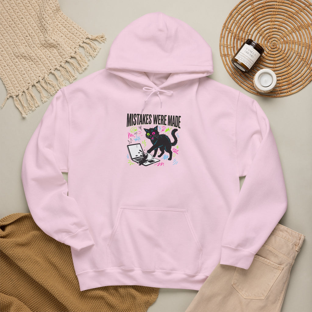 Mistakes Were Made Hoodie | feral chaotic humor, millennial burnout