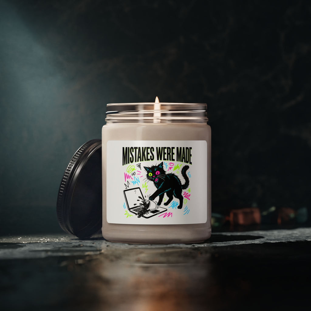 Mistakes Were Made Candle | Soy Candle, Feral Chaotic Humor