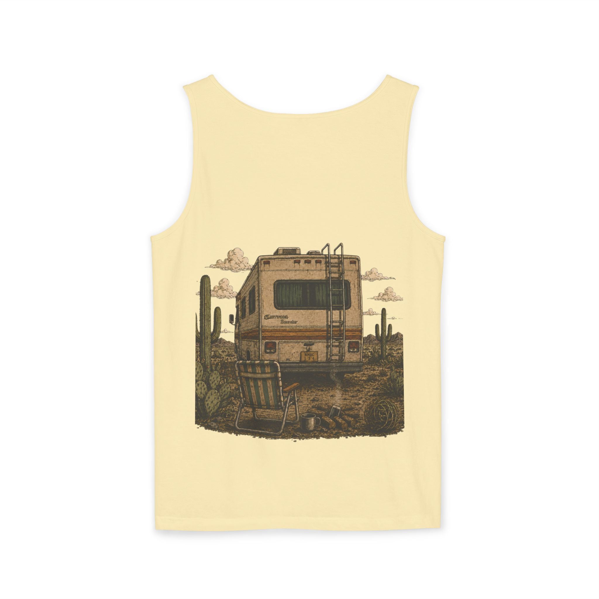 Recovery Tank Top — "Off to Visit the Wizard" Burnout Society Graphic