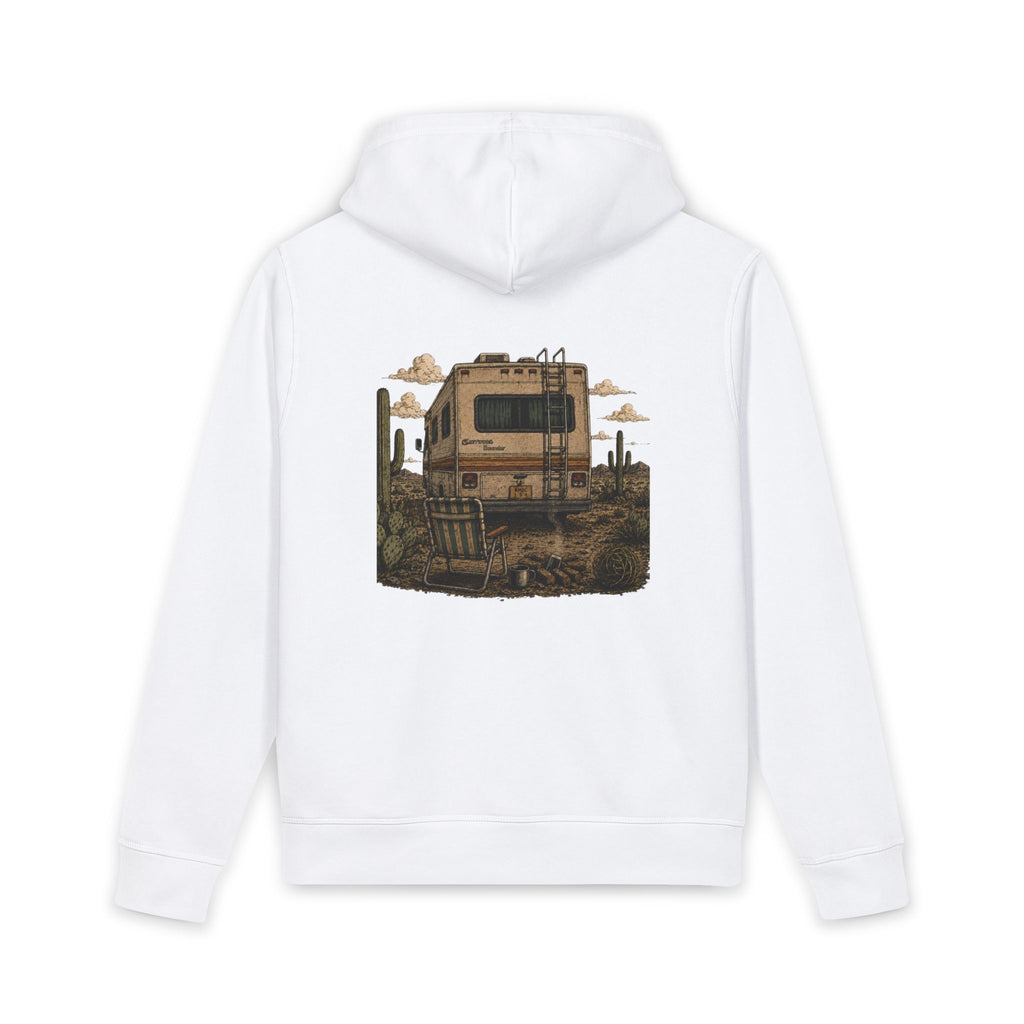 Burnout Society RV Camper Hoodie | Off to Live w/ a Wizard campfire design