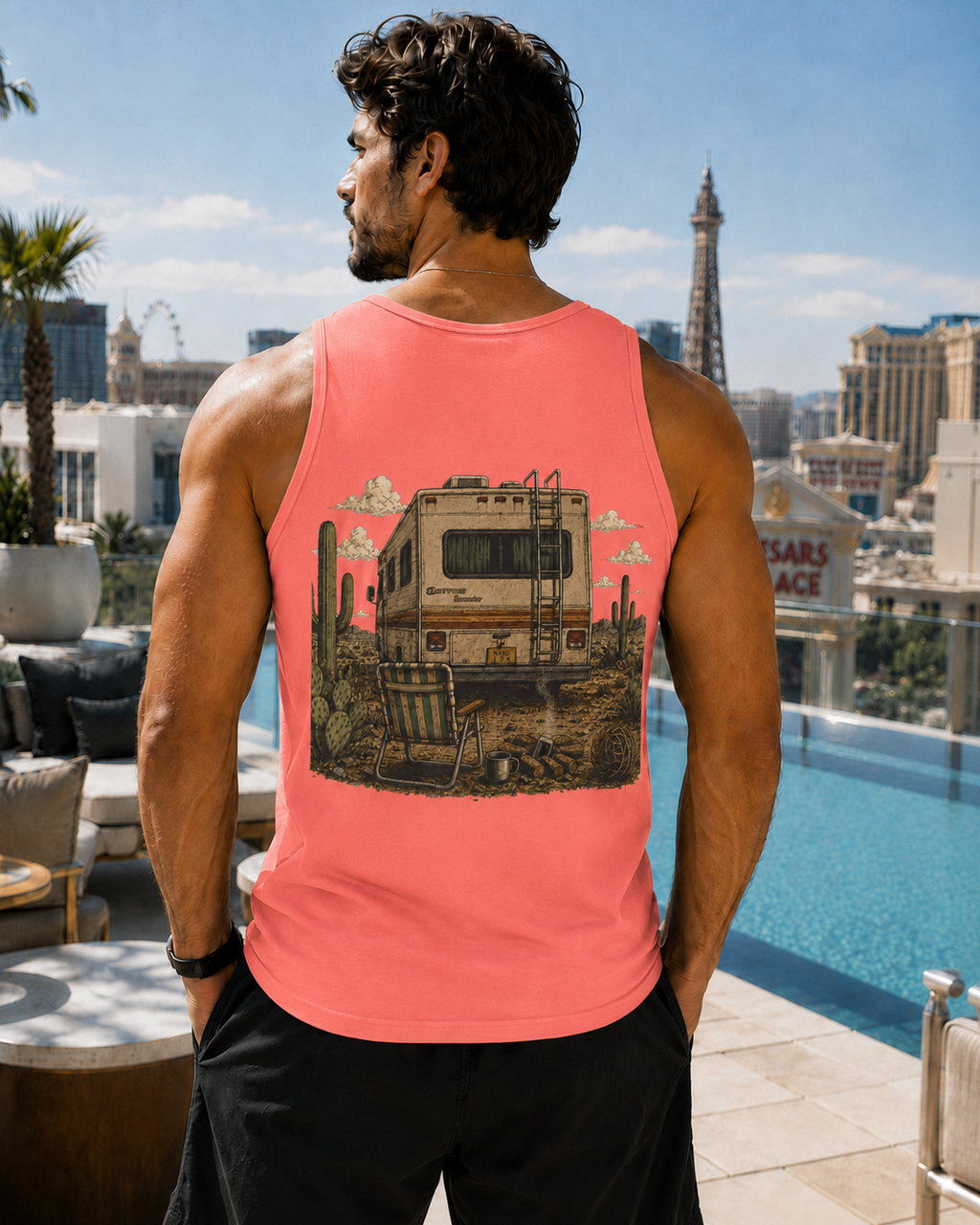 Recovery Tank Top — "Off to Visit the Wizard" Burnout Society Graphic