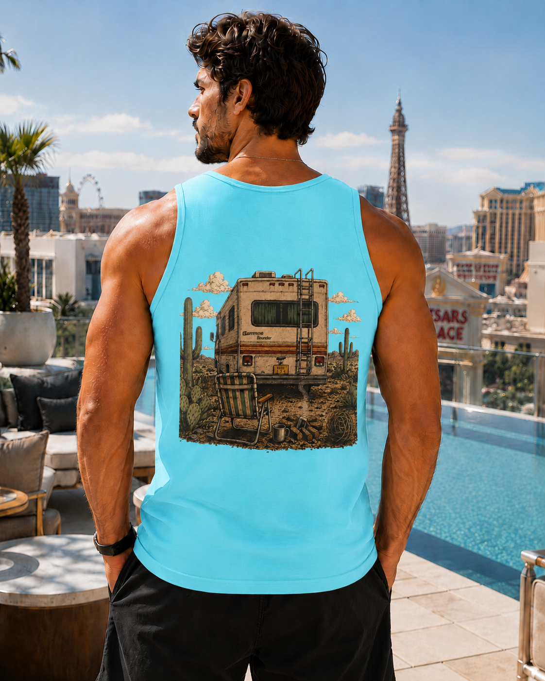 Copy of Recovery Tank Top — "Off to Visit the Wizard" Burnout Society Graphic