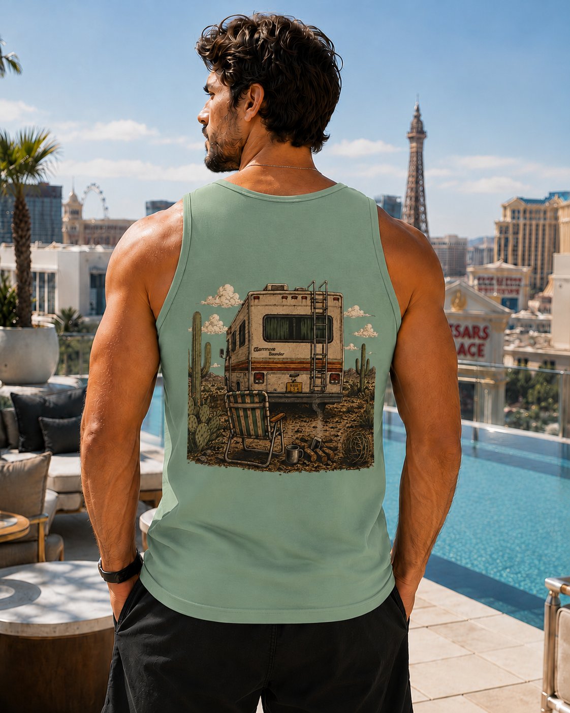 Copy of Recovery Tank Top — "Off to Visit the Wizard" Burnout Society Graphic