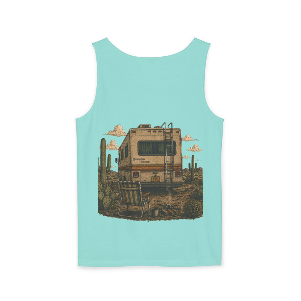 Copy of Recovery Tank Top — "Off to Visit the Wizard" Burnout Society Graphic