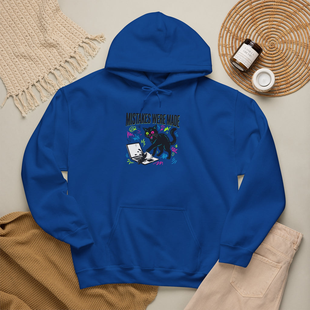 Mistakes Were Made Hoodie | feral chaotic humor, millennial burnout