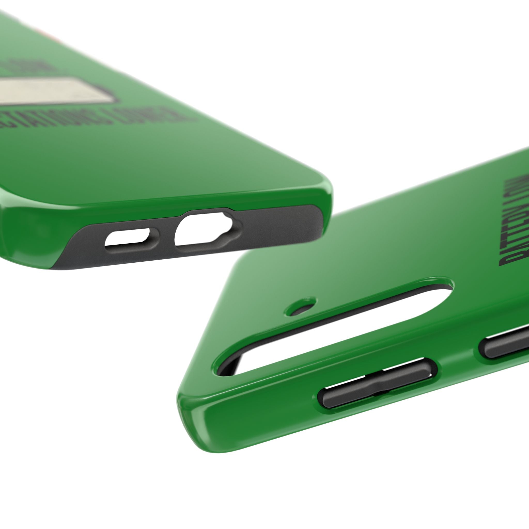 Tough Phone Case — "Battery Low. Expectations Lower." Graphic Protective Cover