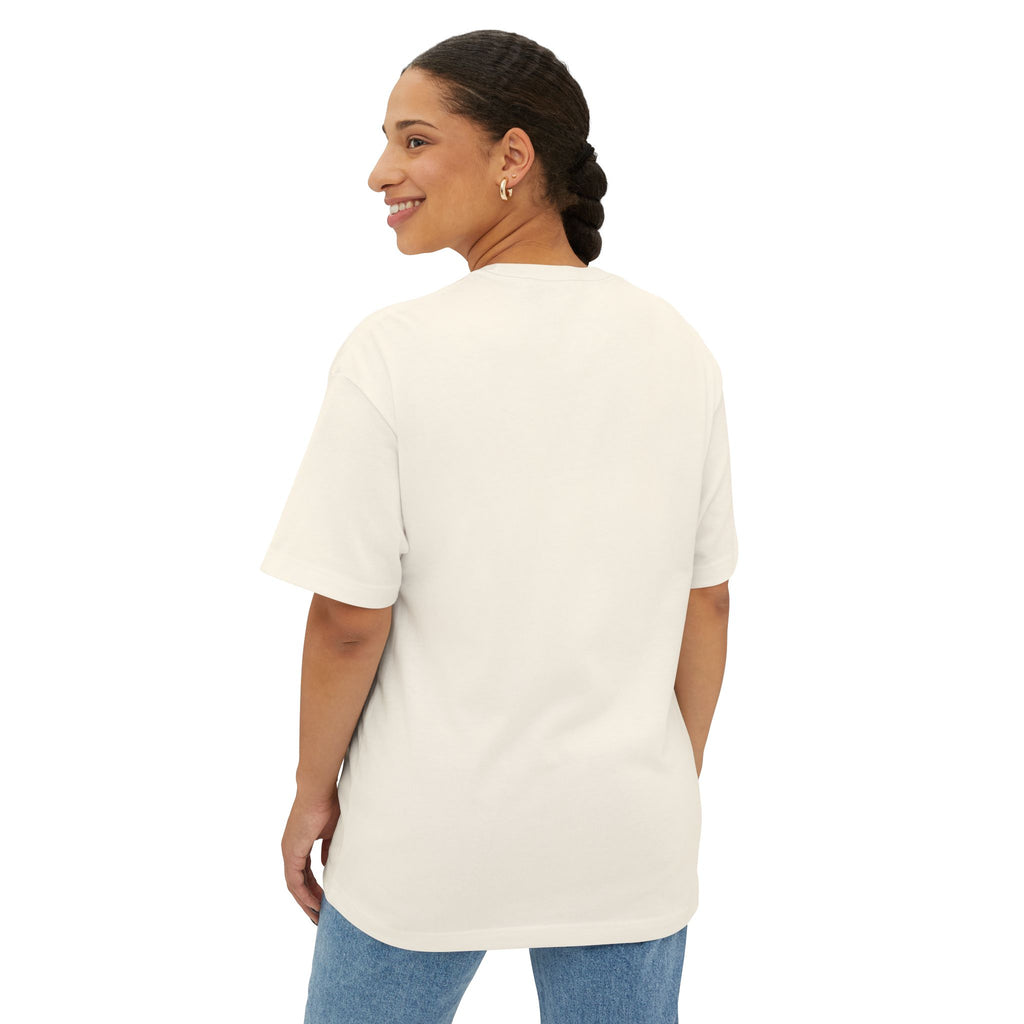 Cozy Coffee Girl Oversized Boxy Study Tee | Hand Drawn Self Care Shirt | Cute Laptop Graphic Tee | Cozy Girl Aesthetic