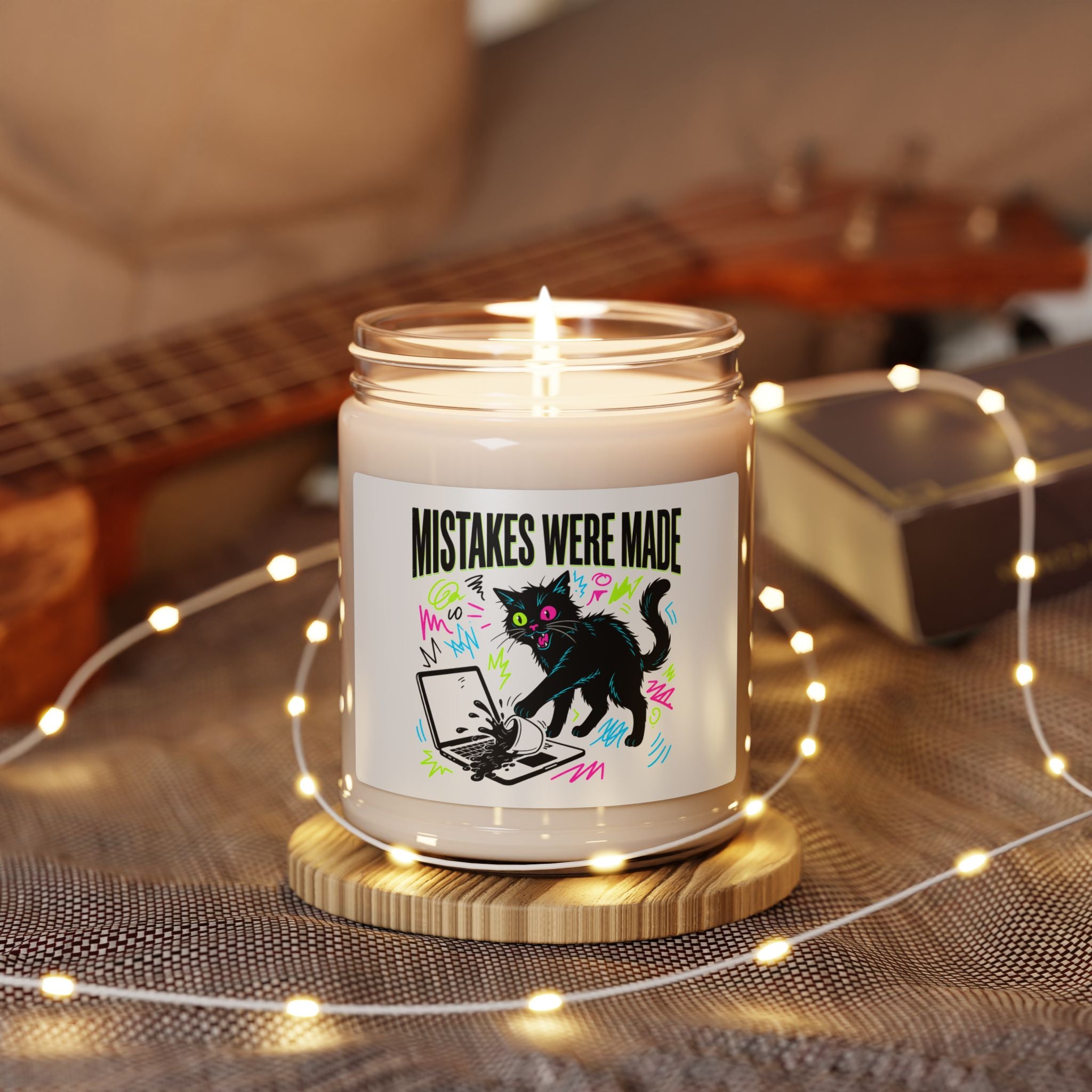 Mistakes Were Made Candle | Soy Candle, Feral Chaotic Humor