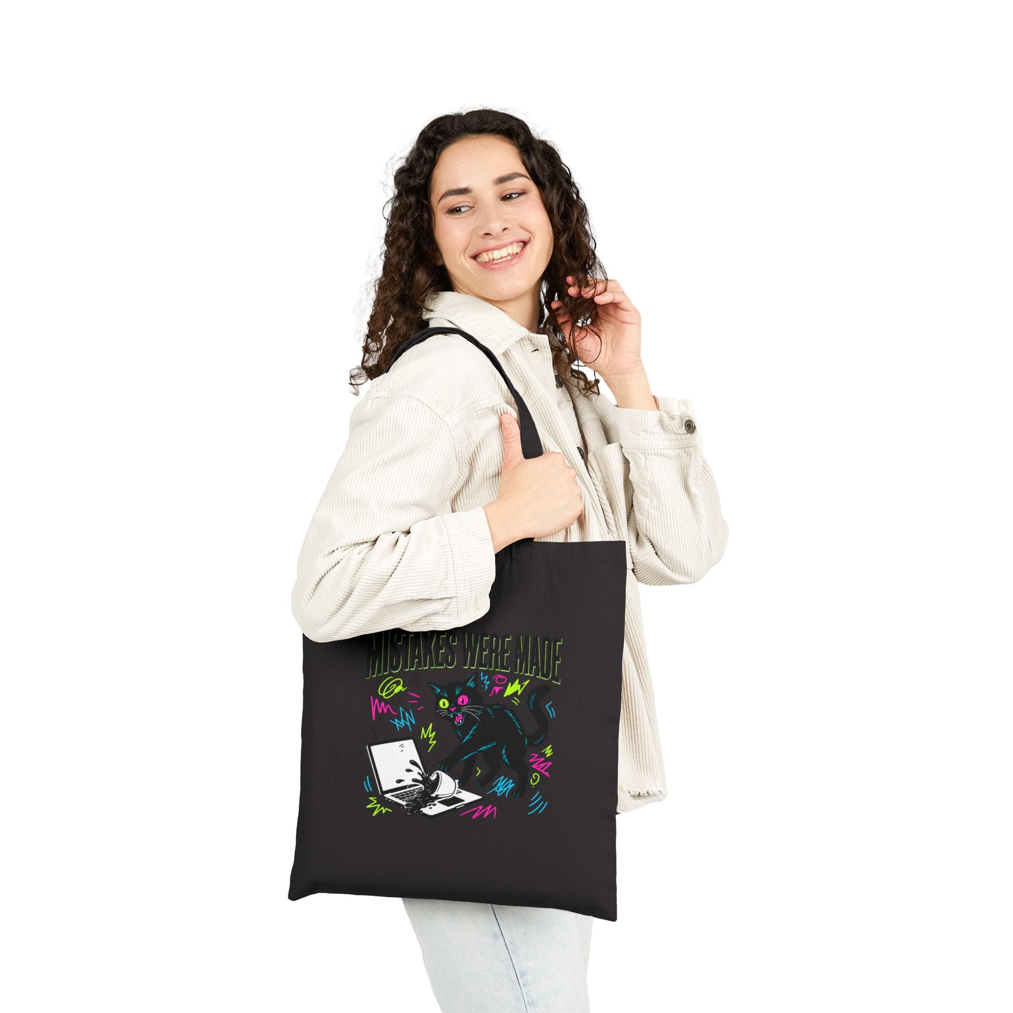 Mistakes Were Made tote | Feral, chaotic humor, millennial burnout