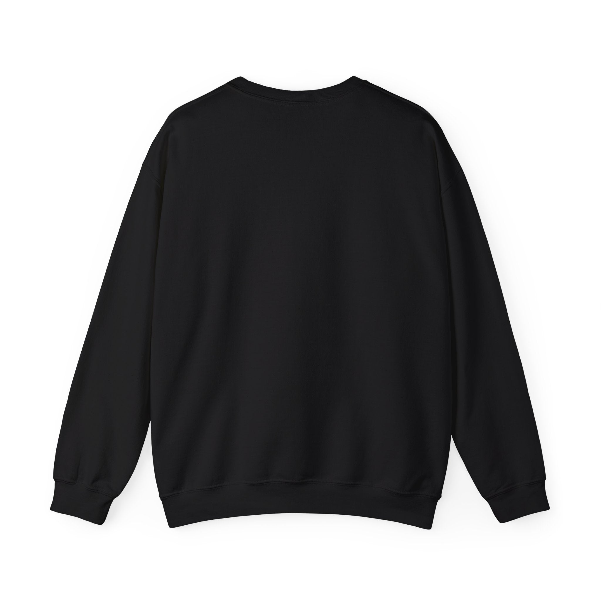 Glam Skull Crewneck Sweatshirt — "Too Glam To Give a Damn" Graphic