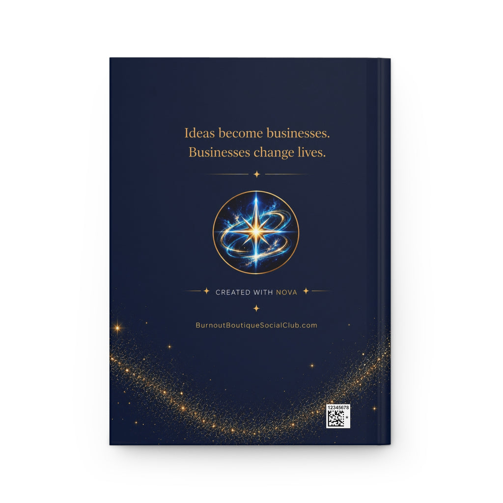 NOVA: The Entrepreneur’s Blueprint Hardcover Journal— Plan with Purpose, Build with Intention