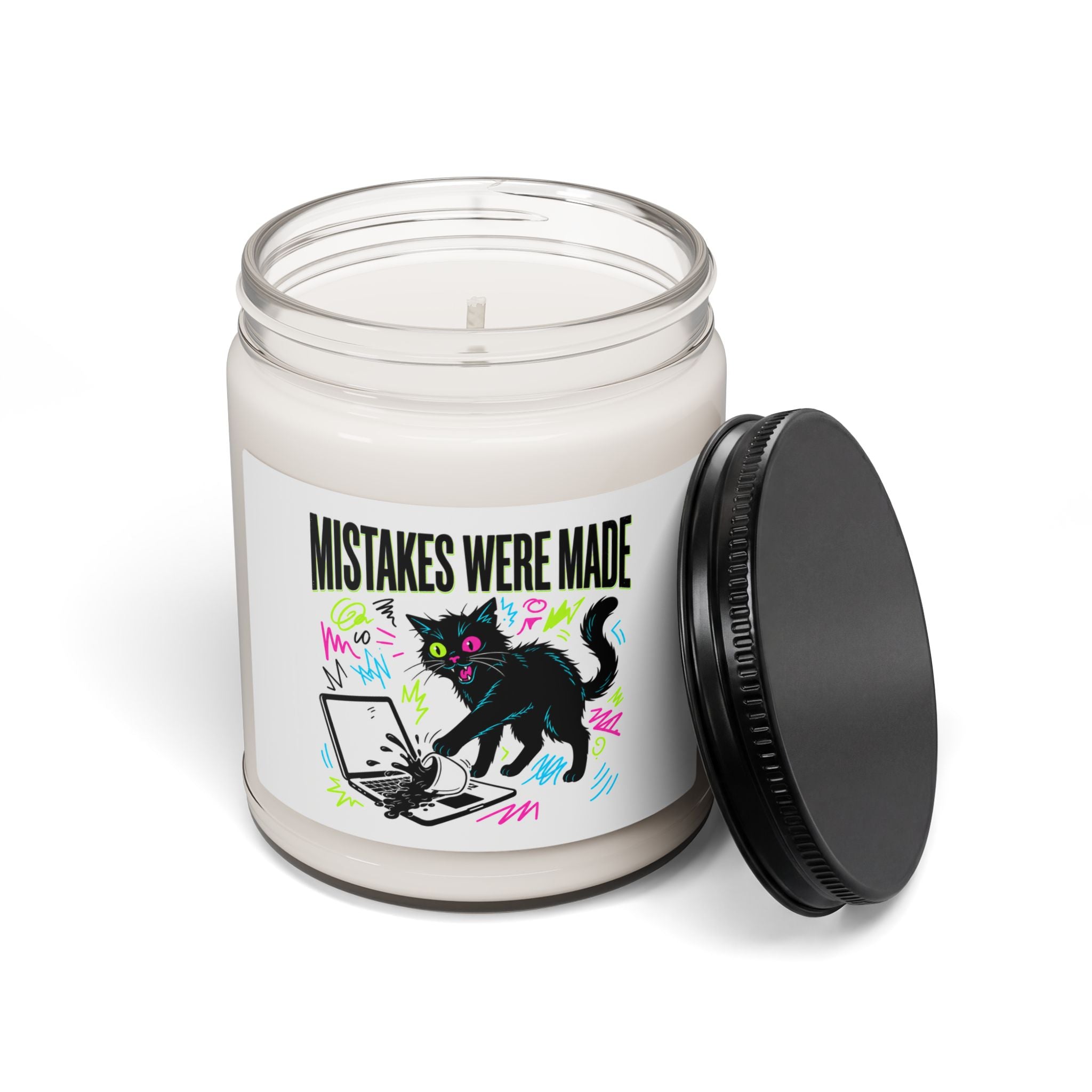 Mistakes Were Made Candle | Soy Candle, Feral Chaotic Humor