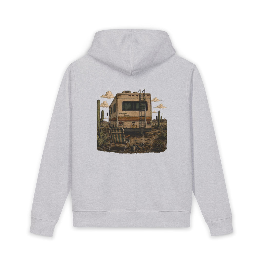 Burnout Society RV Camper Hoodie | Off to Live w/ a Wizard campfire design