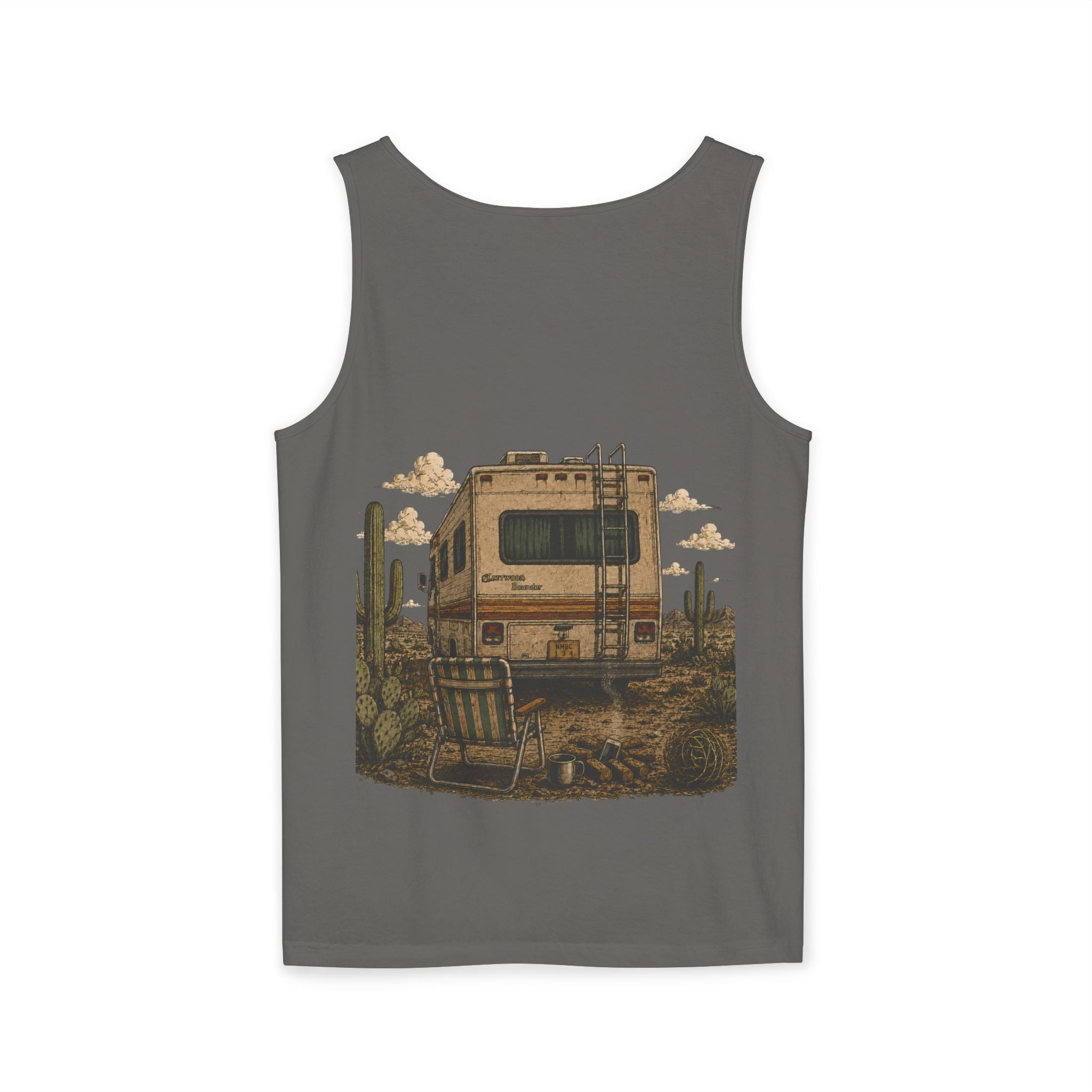 Recovery Tank Top — "Off to Visit the Wizard" Burnout Society Graphic