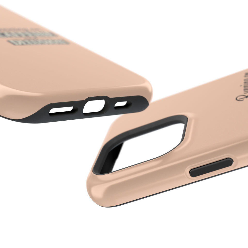 Phone Case — Low Battery: Running on Caffeine & Delusion" Magnetic Impact-Resistant Case