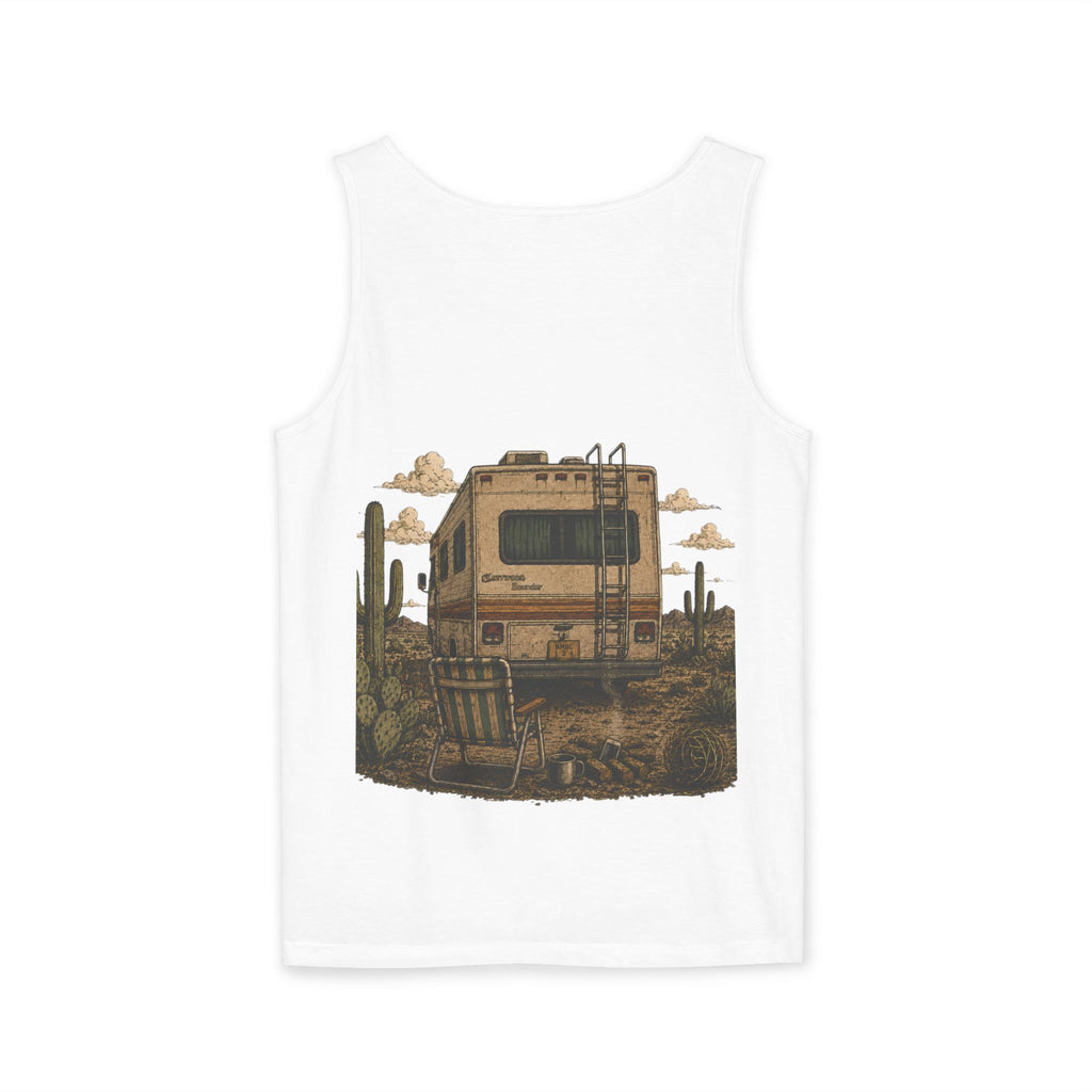 Recovery Tank Top — "Off to Visit the Wizard" Burnout Society Graphic
