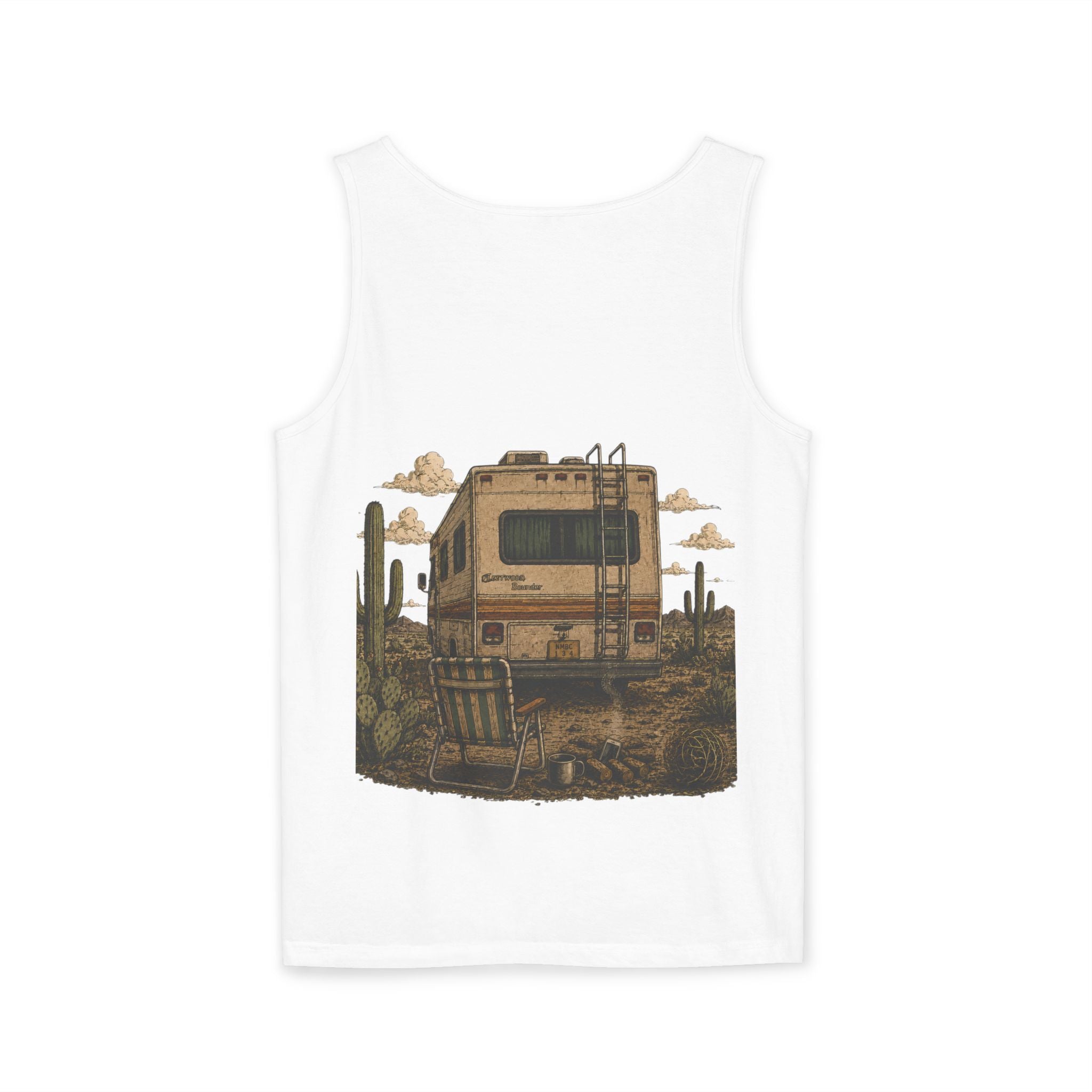 Recovery Tank Top — "Off to Visit the Wizard" Burnout Society Graphic