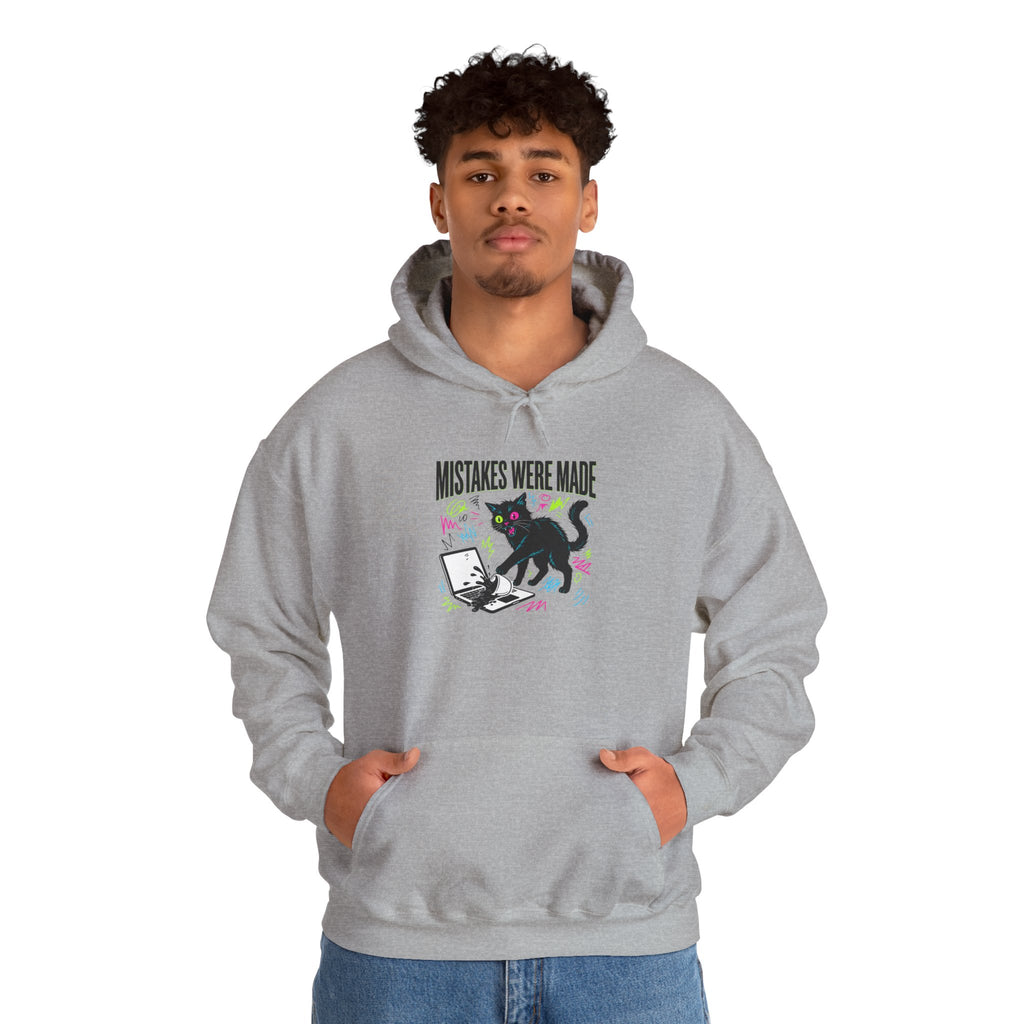 Mistakes Were Made Hoodie | feral chaotic humor, millennial burnout