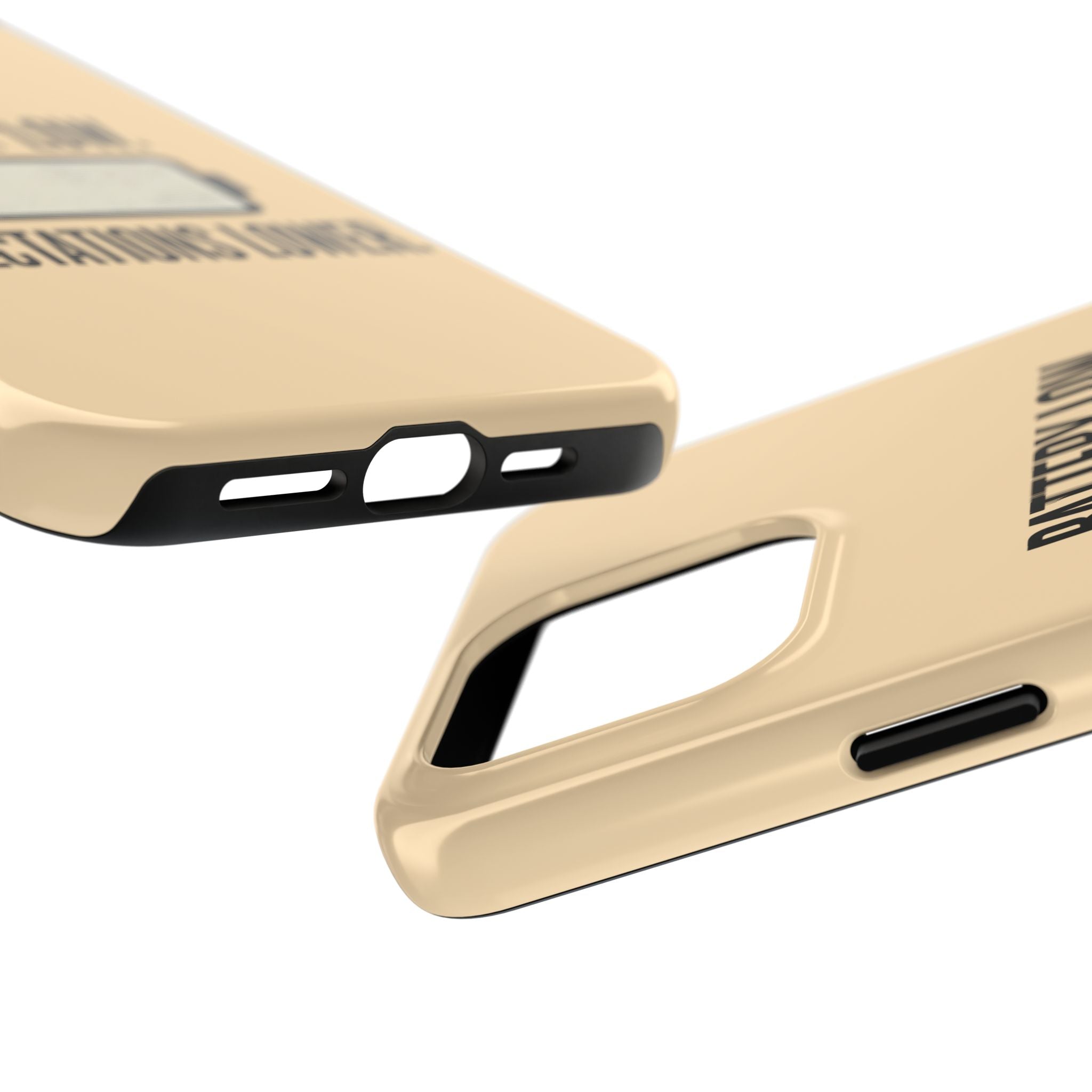 Copy of Tough Phone Case — "Battery Low. Expectations Lower." Graphic Protective Cover